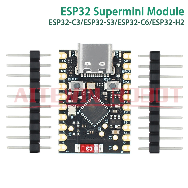 Esp32 H2 - AITEWIN หุ่นยนต์ ESP32 SuperMini Development Board