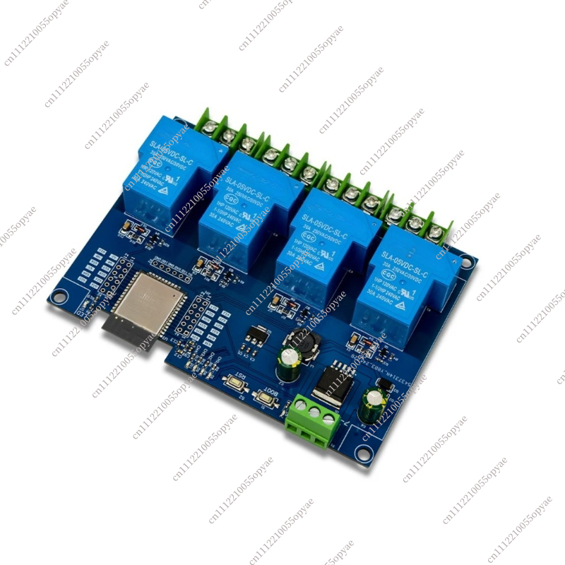 Esp32 Wifi Bluetooth Module - บอร์ดพัฒนา ESP32E โมดูลรีเลย์ 4 ช่อง 30A,