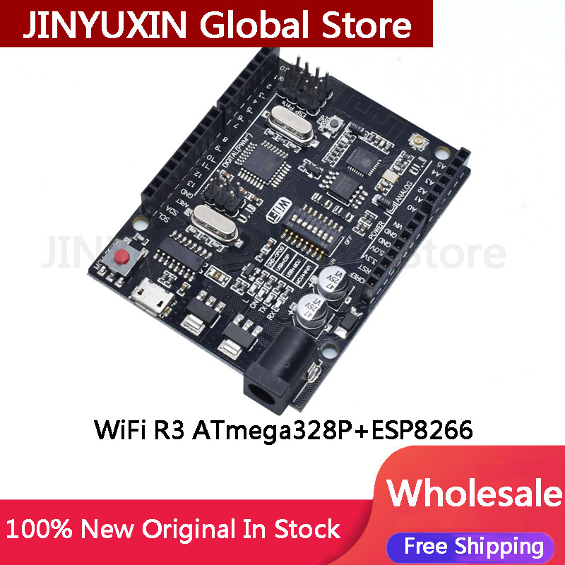 Esp8266 Nodemcu - 1ชิ้น Uno R3 + ATmega328P WIFI
