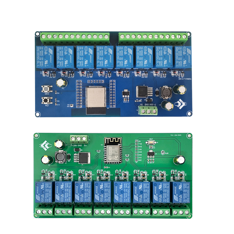 Esp8266 - ESP8266 / ESP32 WIFI โมดูลรีเลย์ 8