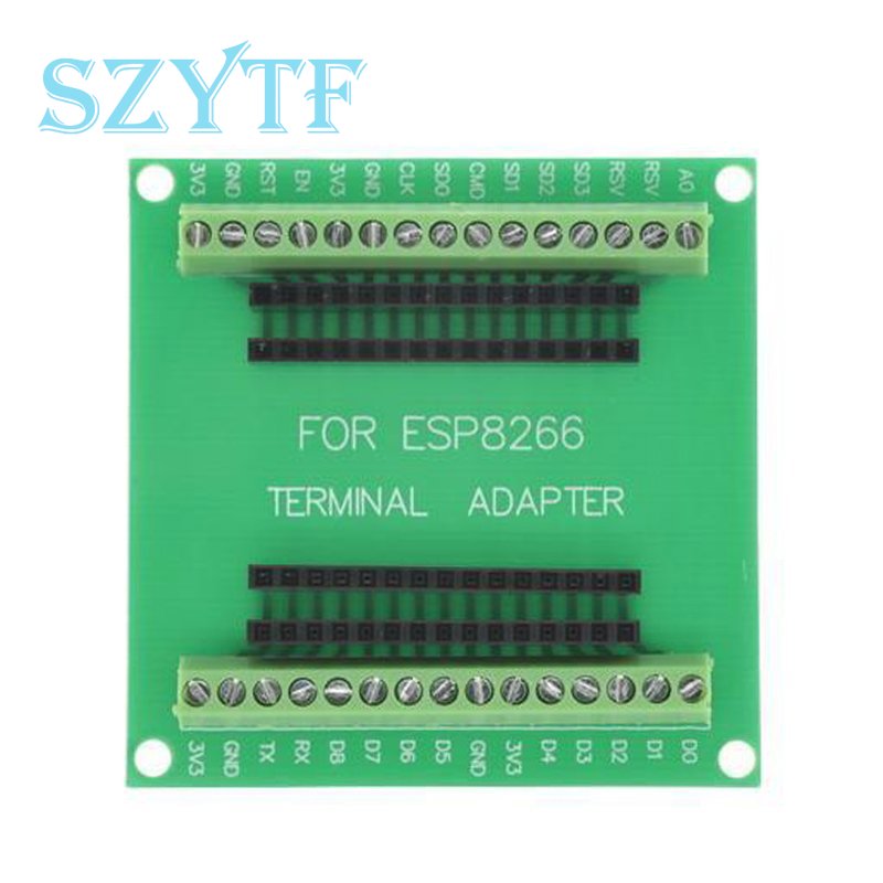 Esp8266 Nodemcu - ESP8266 บอร์ดขยาย Terminal Adapter เข้ากันได้กับ NODEMCU