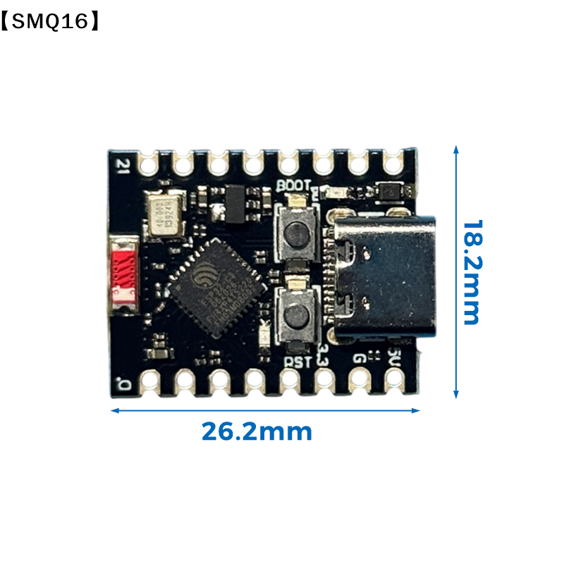 Esp32 C3 - บอร์ดพัฒนา ESP32-C3 SuperMini ไมโครคอนโทรลเลอร์สำหรับการเรียนรู้การเขียนโปรแกรม บอร์ดควบคุมหลัก【SMQ】