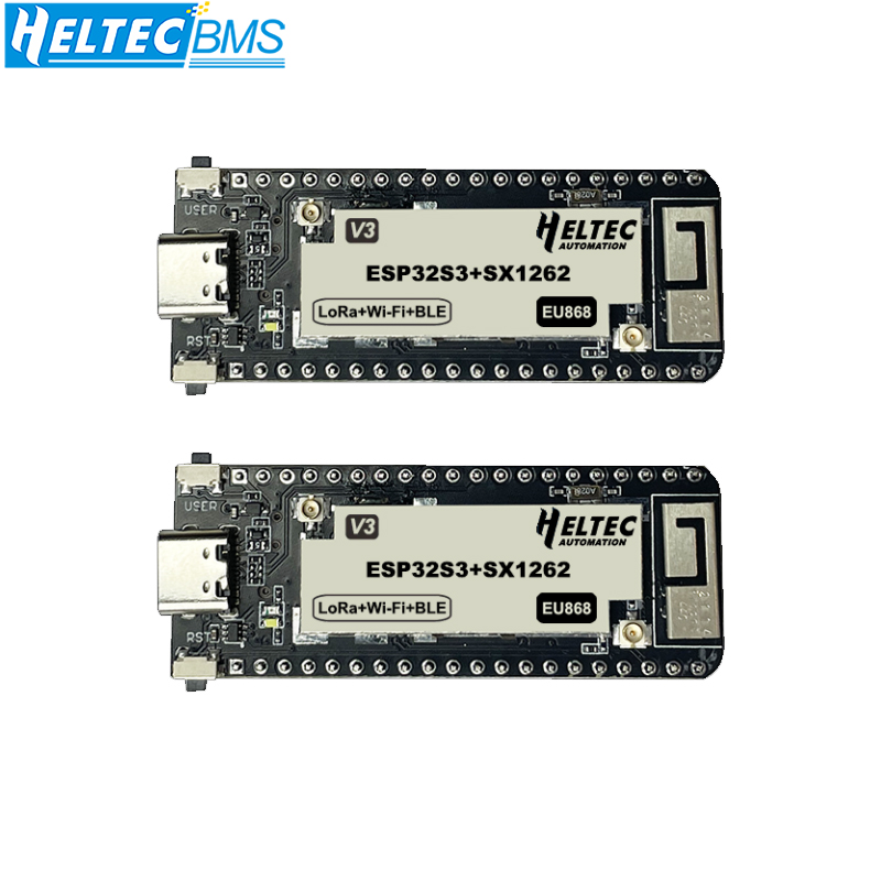 Esp32 Development Board - Heltec ชุดอุปกรณ์ 2 ชิ้น สำหรับเชื่อมต่อไร้สาย LoRa