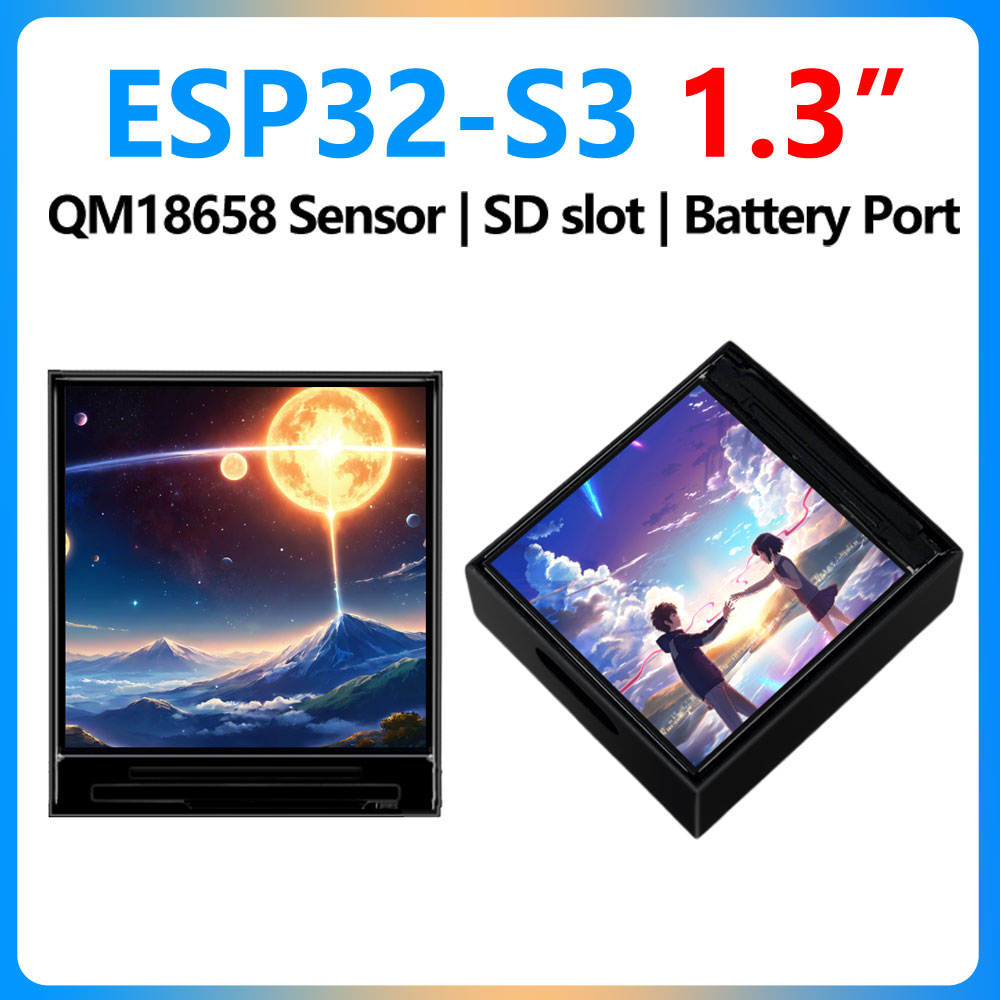 Espressif Esp32 - Waveshare ESP32-S3 บอร์ดพัฒนาจอ LCD ขนาด 1.3