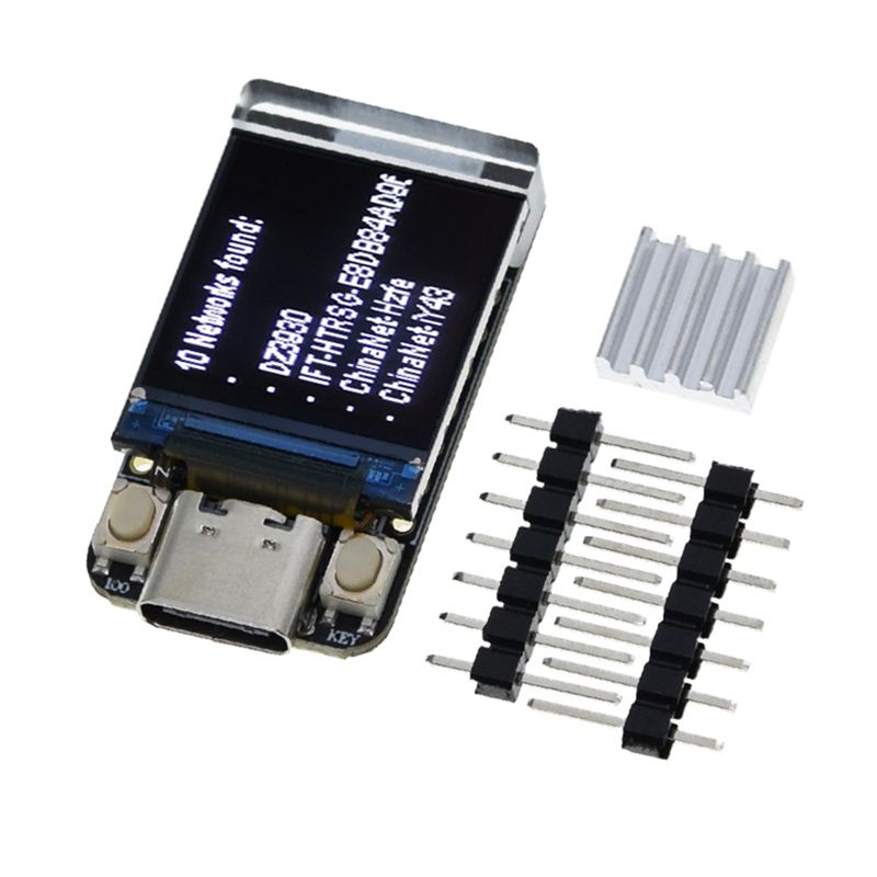 Esp32 Wifi Bluetooth Module - X12A-T-QT V1.1 ESP32-S3 GC9107 0.85 นิ้วจอแสดงผล