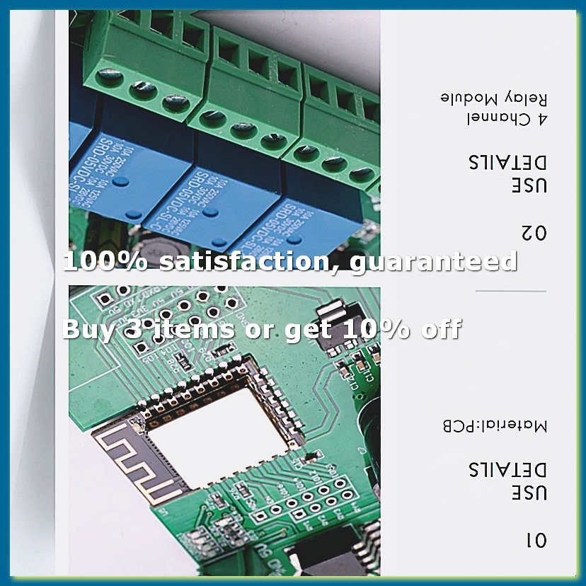 Esp8266 - ESP8266 ไร้สาย WIFI 4 ช่องรีเลย์โมดูล ESP-12F