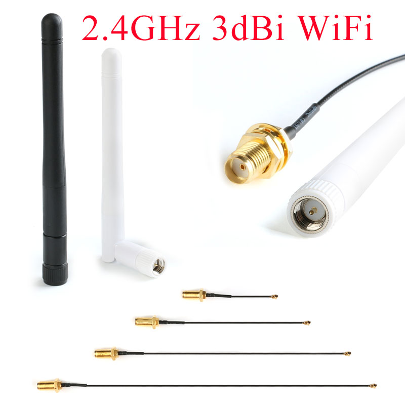 Esp8266 - 2.4GHz 3dBi WIFI 2.4G เสาอากาศ RP-SMA