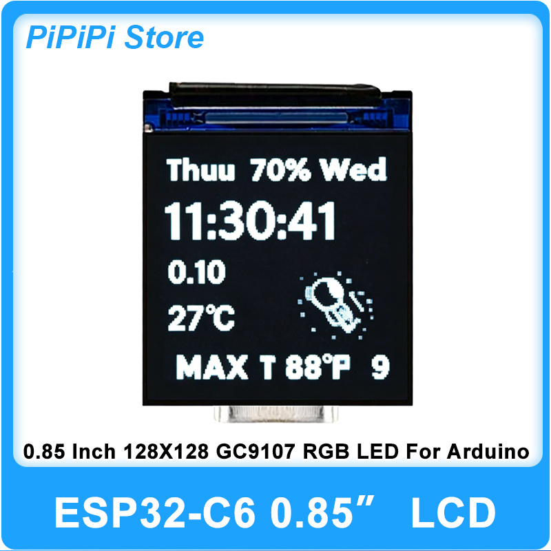 ESP32 C6 0.85 นิ้ว 128X128 หน้ - Esp32 Wifi Bluetooth Module บทวิจารณ์และราคา