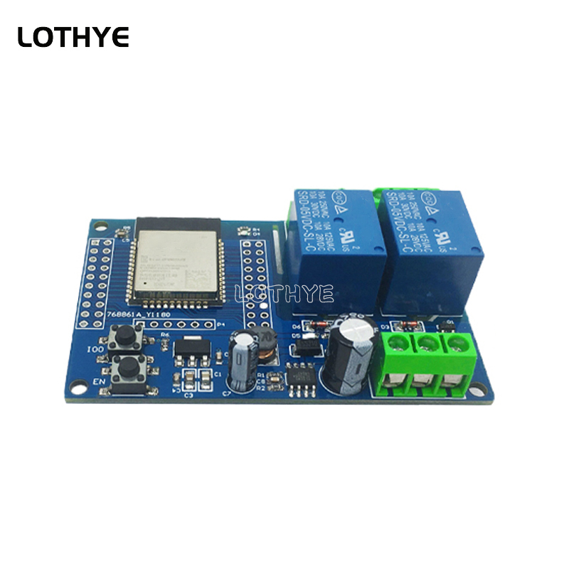 โมดูลรีเลย์ ESP32 แบบสองช่องสั - Esp32 Wifi Bluetooth Module บทวิจารณ์และราคา