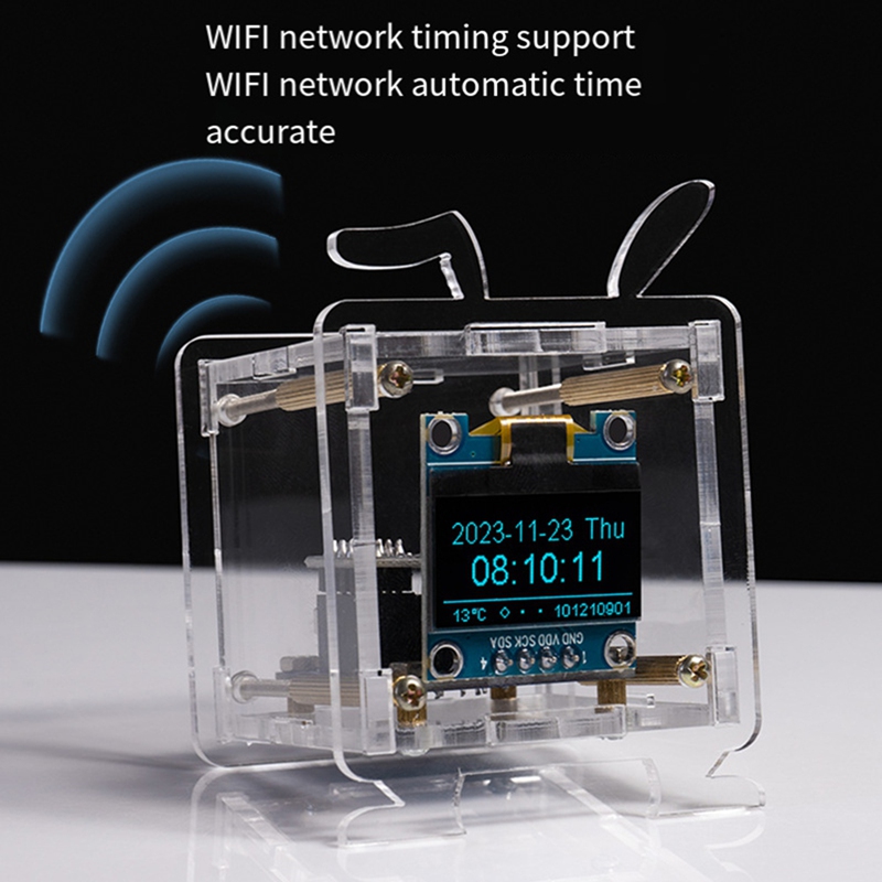 AAAEL-DIY Esp8266 Mini นาฬิกาอ - Esp8266 บทวิจารณ์และราคา