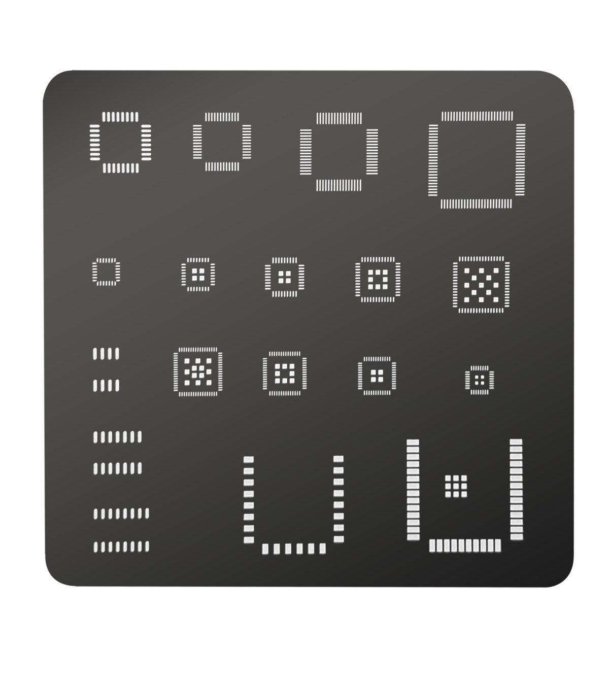 แผ่นสเตนซิล IC แบบสากล QFP QFN - Esp32 บทวิจารณ์และราคา