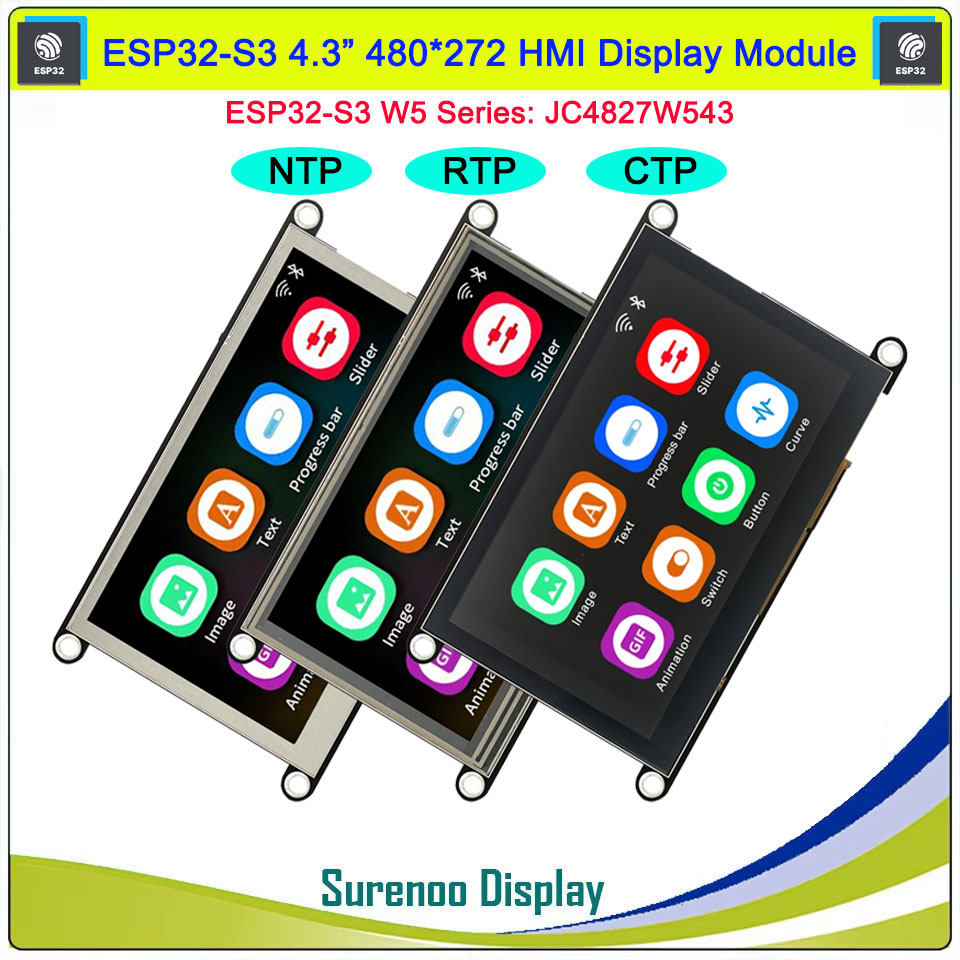Guition HMI W5 ESP32-S3-N4R8 J - Esp32 P4 บทวิจารณ์และราคา