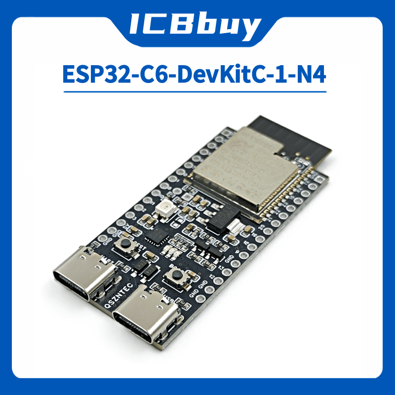 บอร์ด ESP32-C6-DevKitC-1 ชิปปร - Esp32 Devkit บทวิจารณ์และราคา