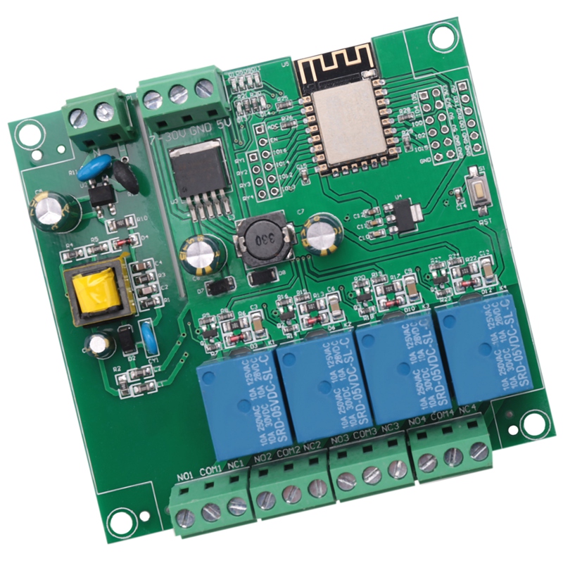 ESP8266 ไร้สาย WIFI 4 ช่องรีเล - Esp8266 บทวิจารณ์และราคา