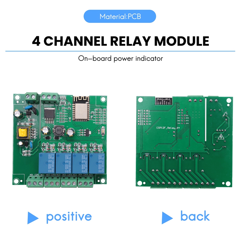 ESP8266 ไร้สาย WIFI 4 ช่องรีเล - Esp8266 บทวิจารณ์และราคา