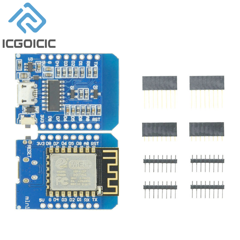 D1มินิ NodeMcu 4M ไบต์ Lua WiF - Esp8266 Nodemcu บทวิจารณ์และราคา