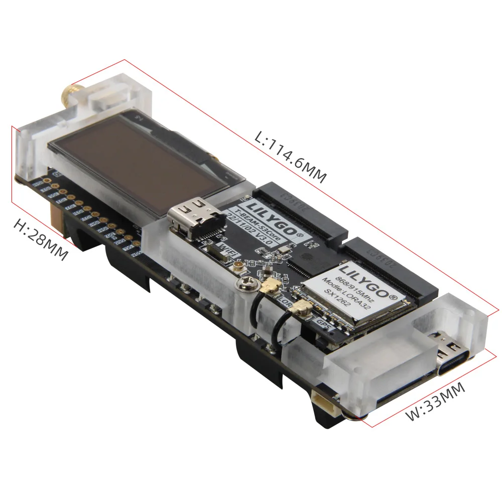 บอร์ดพัฒนา LILYGO SoftRF T-Bea - Esp32 Wifi Bluetooth Module บทวิจารณ์และราคา