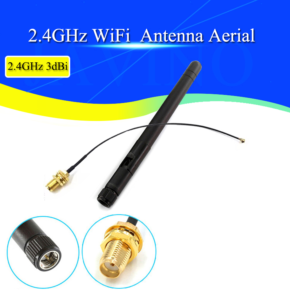 เสาอากาศ WiFi 2.4G ขนาด 3dBi พ - Esp8266 บทวิจารณ์และราคา