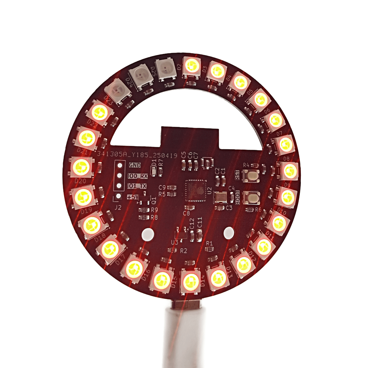 WLED ESP32-C3 บอร์ดพัฒนาวงกลมแ - Esp32 C3 บทวิจารณ์และราคา