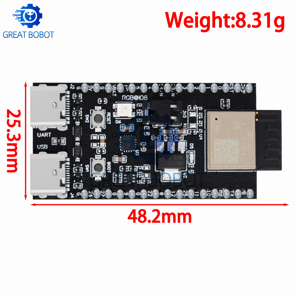 1~10 ชิ้น ESP32-H2-DevKitM WiF - Esp32 H2 บทวิจารณ์และราคา